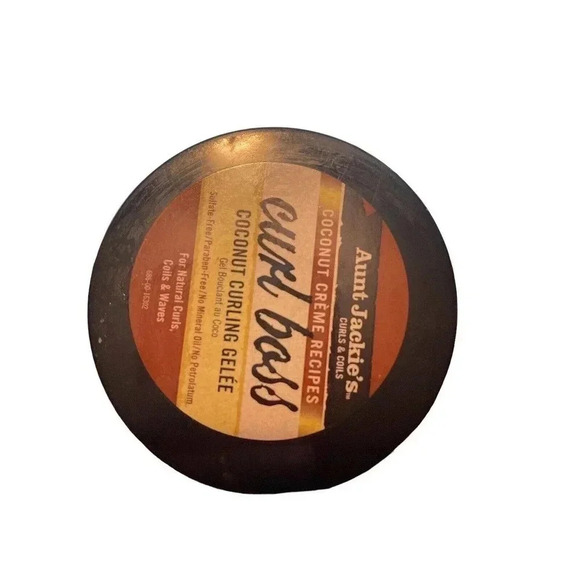 Aunt Jackie's Curl Boss Coconut Curling Gelee Smooth Shine Hair Curly Gel 15oz - Picture 2 of 3